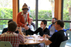 Apparition de Claude-Eric pendant le repas