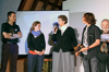 ...flicit par la prsidente, Sr Marie-Agns Chetcuti